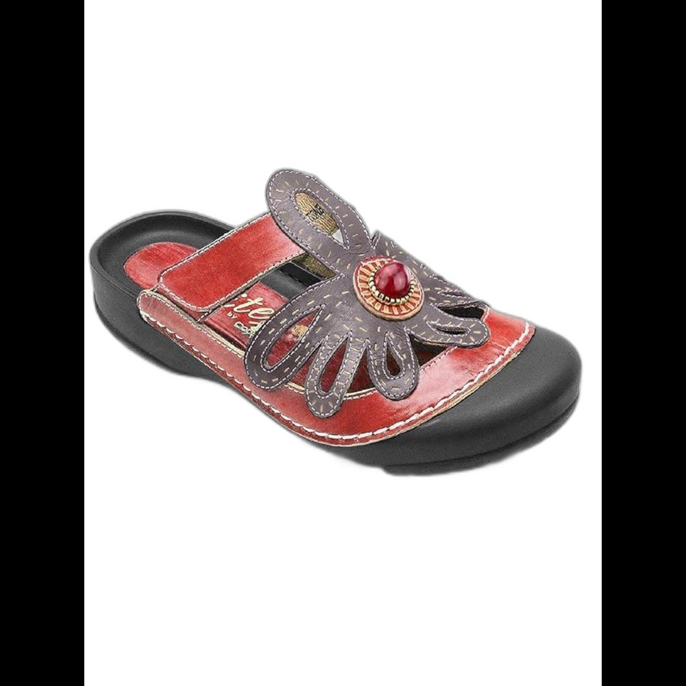 Corkys Elite Stone Bump-Toe with Jewel Leather Upper Clogs 7